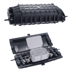 24 core fiber optic cable splice closure outdoor fiber cable joint box