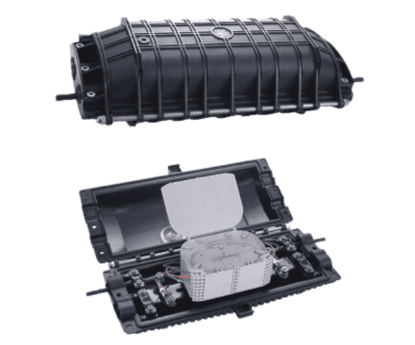 24 core fiber optic cable splice closure outdoor fiber cable joint box