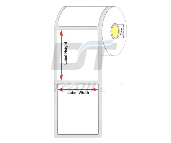 30mm x 10mm Direct-Thermal