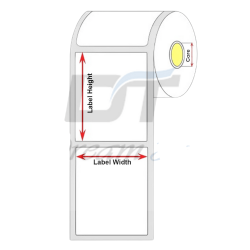30mm x 40mm Direct-Thermal