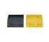 Wave-shaped 500*400*50mm Rubber Speed Bump