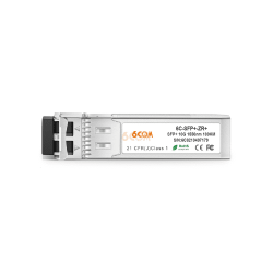 6COM Copper SFP Module 6C-SFP+-ZR+ 10GBASE-ZR SFP+ 1550nm 100km DDM LC SMF Optical Transceiver Module