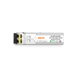 6COM Copper SFP Module 6C-SFP-03120D 1000BASE-EZX SFP 1550nm 120km Optical Transceiver Module