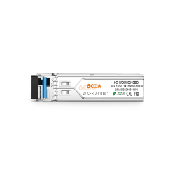 6COM Copper SFP Module 6C-WDM-0210BD & SFP-1GBX-D-10 1000BASE BiDi SFP 1550nm-TX/1310nm-RX 10km