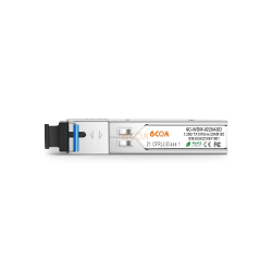 6COM Copper SFP Module 6C-WDM-0220ASD SFP-1GBX-U-20-SC 1000BASE BiDi SFP 1310nm-TX1550nm-RX 20km