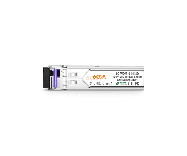 6COM Copper SFP Module - 6C-SFP-0320D - 1000GBASE-LX/LH SFP 1310nm 20km Optical Transceiver Module