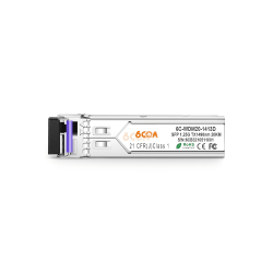 6COM Copper SFP Module 6C-WDM20-1413D SFP-1GBX-D-20 1000BASE BiDi SFP 1490nm-TX/1310nm-RX 20km