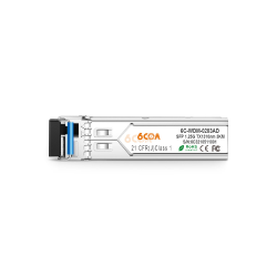 6COM Copper SFP Module SFP-1GBX-D-3 1000BASE BiDi SFP 1550nm-TX/1310nm-RX 3km Simplex SC Optical Transceiver Module