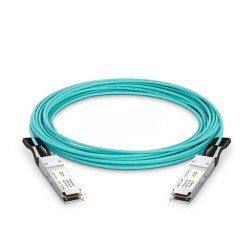6Com 40G QSFP+ to QSFP+ Active Optical Cable, 0.25~100m