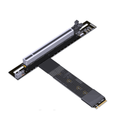 ADT-Link K43SP-BK PCIe 5.0 M.2 NVMe to PCIe x16 Extension Riser Cable