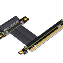 ADT-Link R32SF PCIe 3.0 x16 to x4 Extension Riser Cable