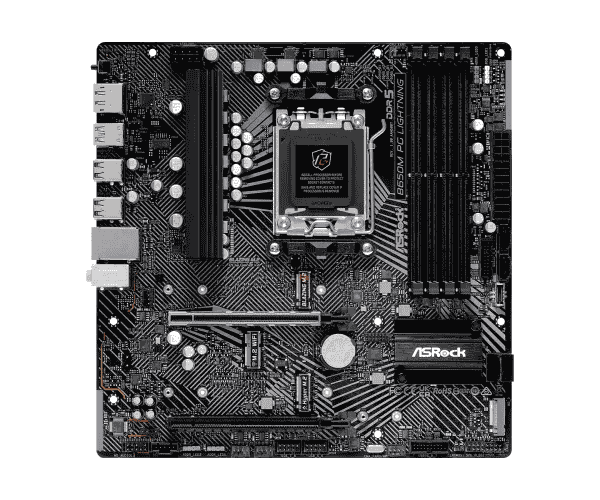 ASRock B650M PG Lightning AM5 Micro ATX Motherboard