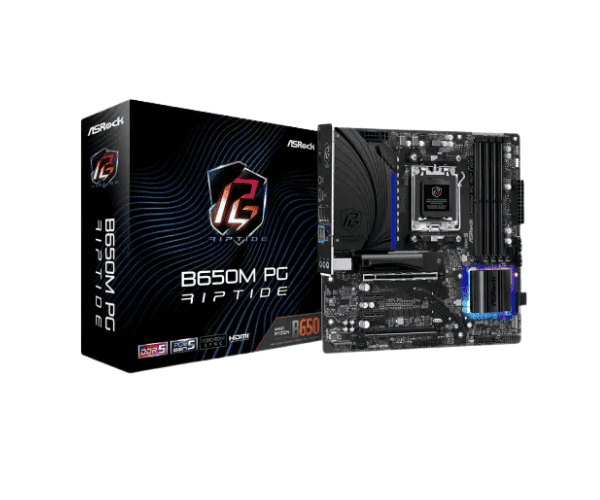 ASRock B650M PG Riptide AMD AM5 Micro ATX Motherboard