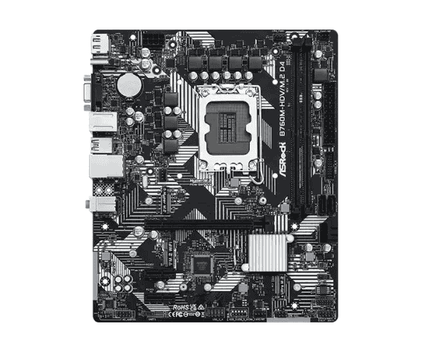 ASRock B760M-HDV/M.2 D4 Micro ATX Motherboard