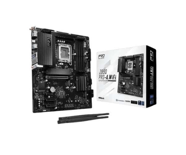 ASRock Z890 Pro-A WiFi LGA1851 DDR5 ATX Motherboard