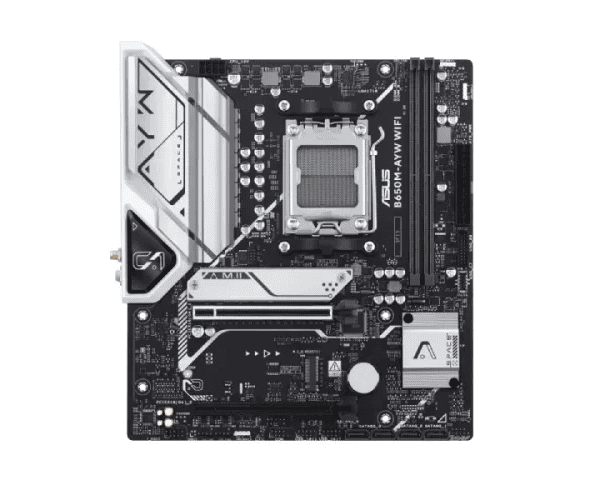 ASUS B650M-AYW WIFI AMD AM5 DDR5 Micro-ATX Motherboard