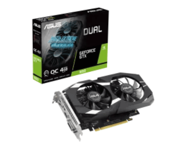 ASUS Dual GeForce GTX 1650 V2 OC Edition 4GB GDDR6 Graphics Card