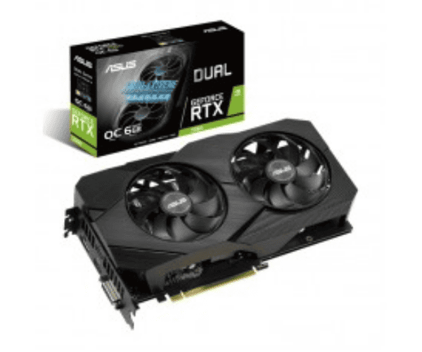 ASUS Dual GeForce RTX 2060 EVO OC Edition 6GB GDDR6 Graphics Card