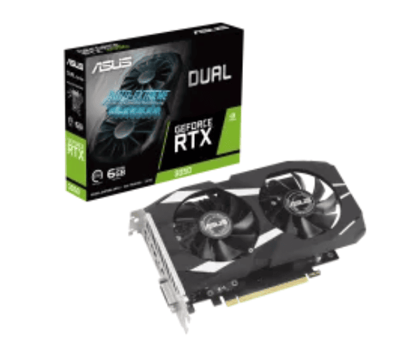 ASUS Dual GeForce RTX 3050 6GB GDDR6 Graphics Card