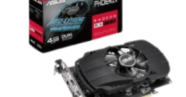ASUS Phoenix Radeon RX 550 4GB DDR5 Evo Graphics Card