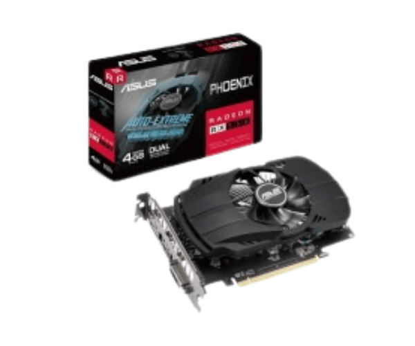 ASUS Phoenix Radeon RX 550 4GB DDR5 Evo Graphics Card