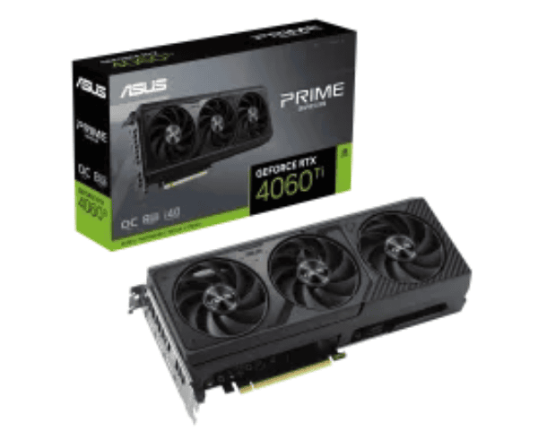 ASUS Prime GeForce RTX 4060 Ti OC Edition 8GB GDDR6 Graphics Card