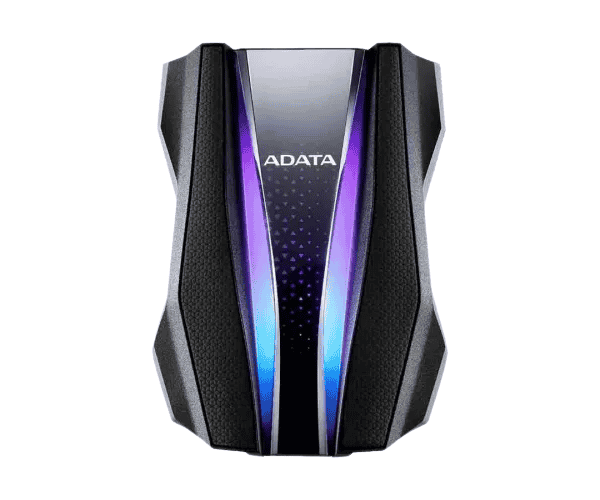 Adata HD770G 2TB USB 3.2 RGB Black External Hard Drive