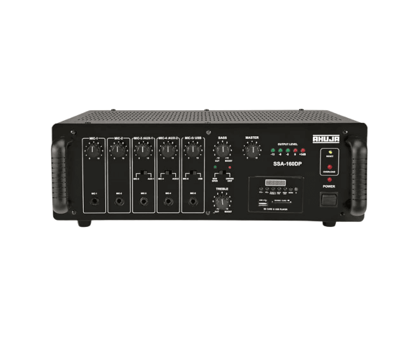 Ahuja SSA-160DP 160-Watt PA Mixer Amplifier