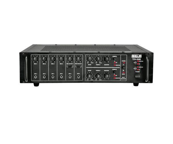 Ahuja TZA-2000 200 Watts 2-Zone PA Mixer Amplifier