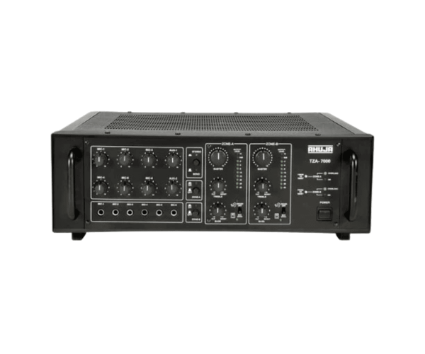 Ahuja TZA-7000 700 Watt 2-Zone PA Mixer Amplifier