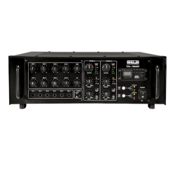 Ahuja TZA-7000DP 700 Watt 2-Zone PA Mixer Amplifier with Built-in Digital Player