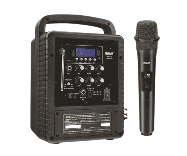 Ahuja WP-225H Portable PA System with Bluetooth