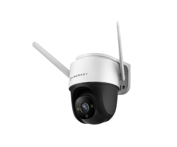 Amcrest SmartHome 4MP WiFi Outdoor PTZ Security Camera with Floodlight & Built-in Siren Alarm