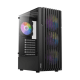 Antec AX22 Elite RGB Mid Tower Black ATX Gaming Desktop Case