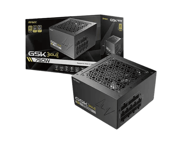 Antec GSK ATX3.1 750W 80 Plus Gold Full Modular Power Supply