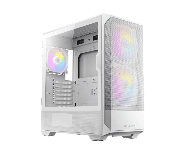 Antec NX416L Mid Tower White ATX Gaming Desktop Case