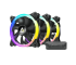 Antec Neon 120 ARGB 3 in 1 Pack Casing Fan with Controller