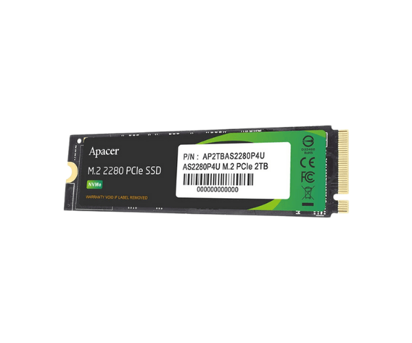 Apacer AS2280P4U 2TB M.2 2280 NVMe Internal SSD