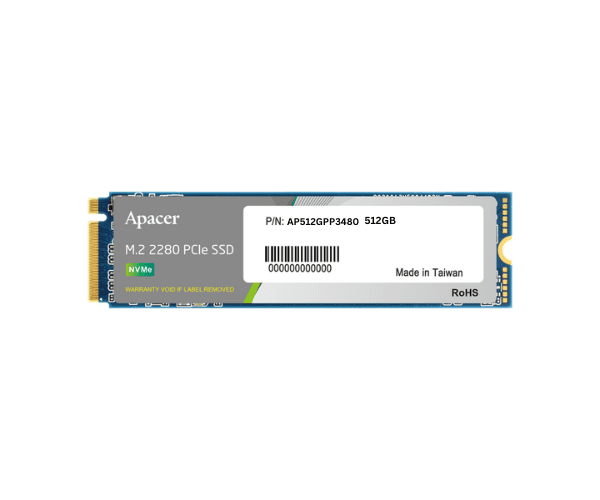 Apacer NVMe AP512GPP3480-R 512GB NAS PP3480-R AS71