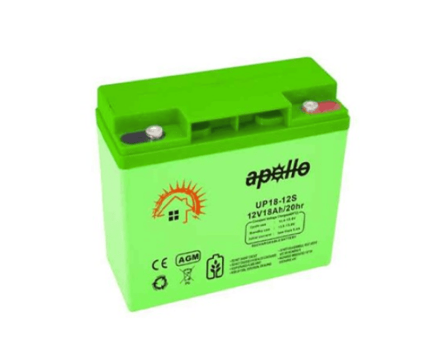Apollo UP18-12S 12V 18Ah AGM Battery