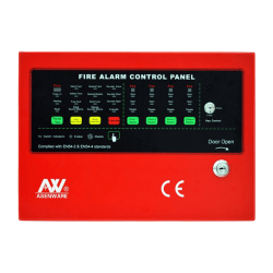 Asenware AW-CFP2166-4 Conventional 4 Zone Fire Alarm Control Panel