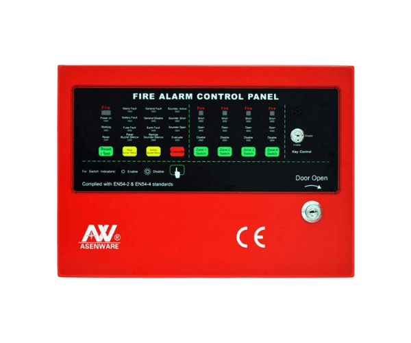 Asenware AW-CFP2166-4 Conventional 4 Zone Fire Alarm Control Panel