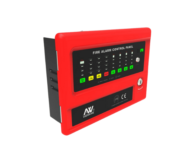 Asenware AW-CFP2166-8 Conventional 8 Zone Fire Alarm Control Panel