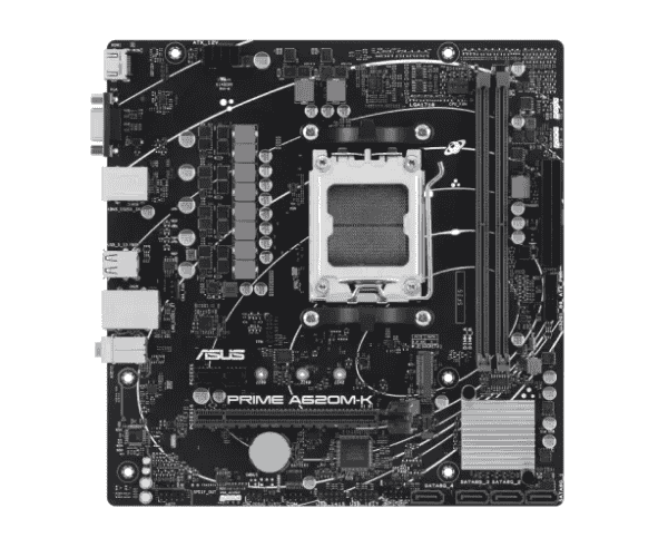 Asus PRIME A620M-K AM5 mATX Motherboard