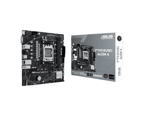 Asus PRIME A620M-K AM5 mATX Motherboard