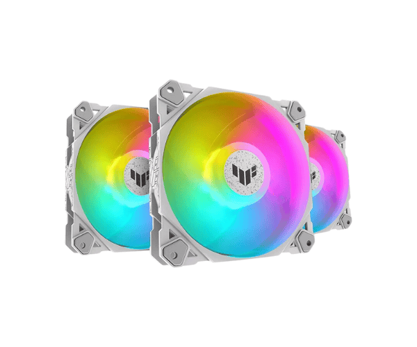 Asus TUF GAMING TF120 ARGB White Casing Cooling Fan