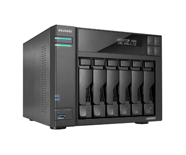 Asustor Lockerstor 6 Gen2 AS6706T 6-Bay NAS