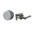 August Wi-Fi Smart Lock + Valdosta Lever in Satin Nickel