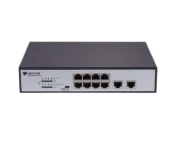 BDCOM S1010-8P-120 8-Port 100mbps Multi functional PoE Switch