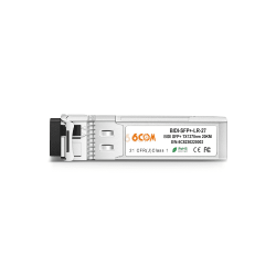 6COM Copper SFP Module BIDI-SFP+-LH-27 BiDi SFP+ 1270nm-TX1330nm-RX 20km DOM Simplex LC SMF Transceiver Module
